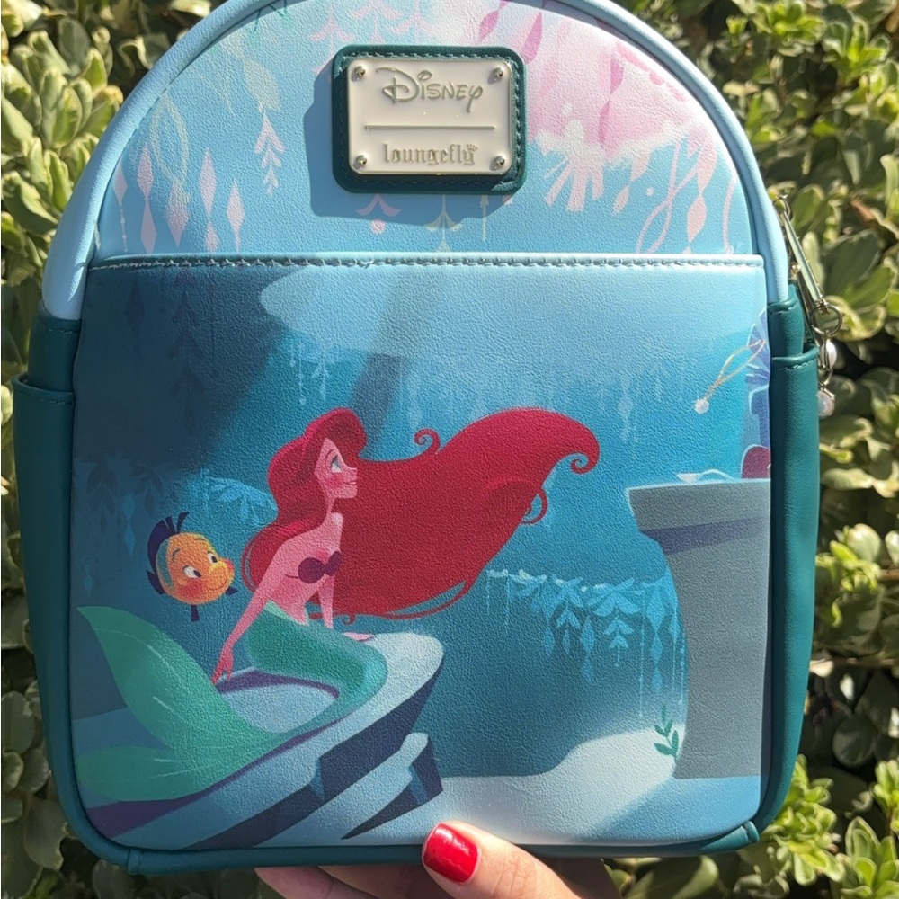 Loungefly Disney Ariel Blue Backpack